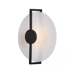 1910 SCONCE LED 13W 3000K SANDY BLACK - WHITE MATT Zambelis Lights